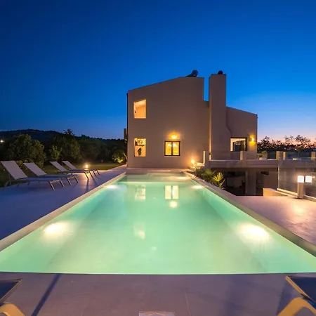 Villa Florentina ✩ Private Pool ✩ Bbq ✩ 7 Guests Alikianos Exterior foto